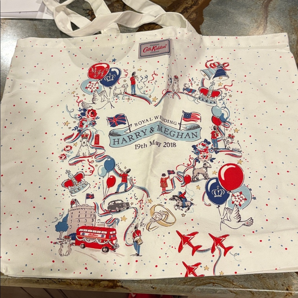 👑 Harry & Meghan Royal Wedding Tote Bag 2018